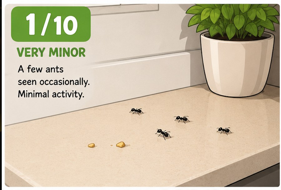 Very minor — 1/10
